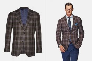 Giacca da uomo in tweed