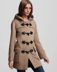 duffle coat para sa mga babae