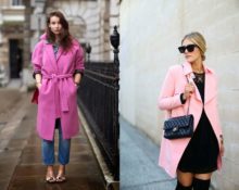 quoi porter avec un manteau rose