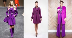 shades of purple coat