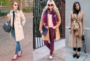 Manteau classique dans différents looks