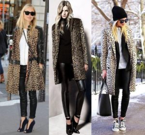 leopard med denim