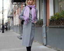 cosa indossare con un cappotto grigio