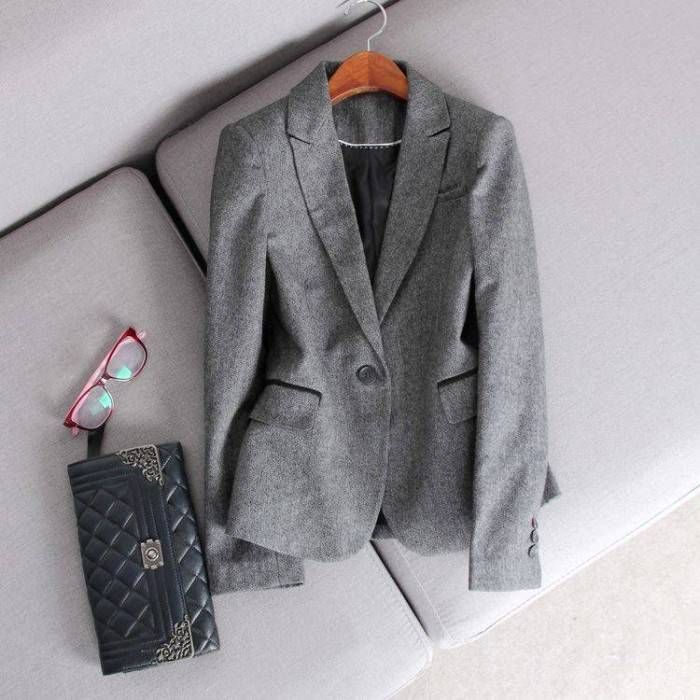 Gray jacket