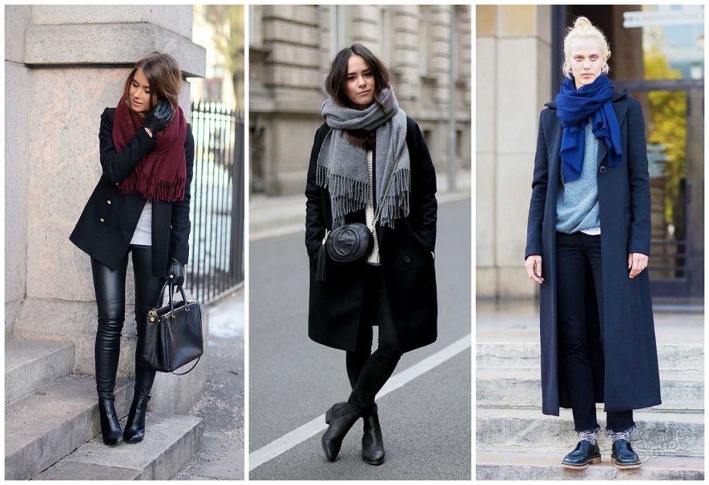 Scarves for coats