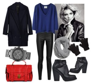 maglione blu