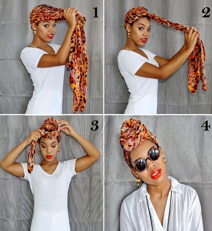 Turban foulard