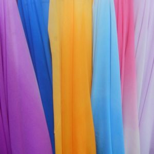 Choosing fabric for a scarf necklace