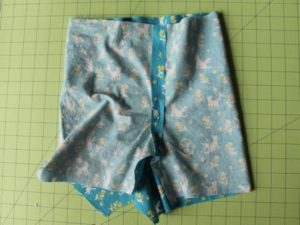 sewing shorts