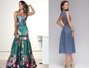 Fashionable images of sundresses