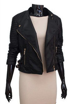 Veste de cuir