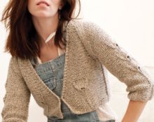 bolero knitted