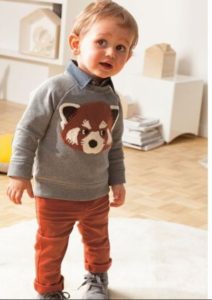 Children's sweatshirt with applique