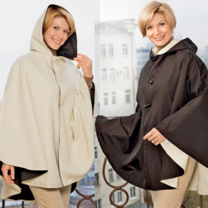 Poncho reversibil