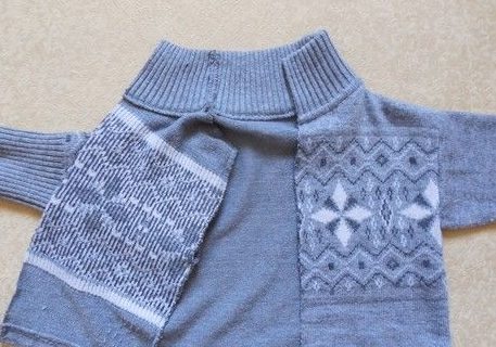 Cardigan in maglione