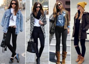 looks with jeans and boots