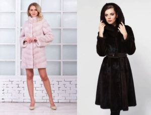 short and long fur coat models