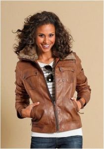 Leatherette jacket