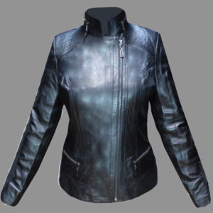 Natural leather jacket