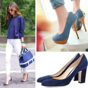 Blue shoes for every day