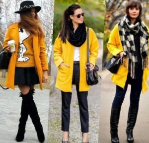 Looks avec une veste jaune