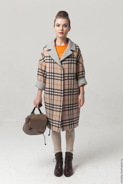 Plaid coat