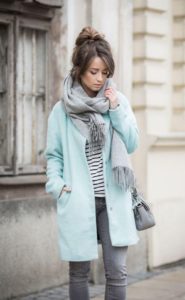 scarf and coat