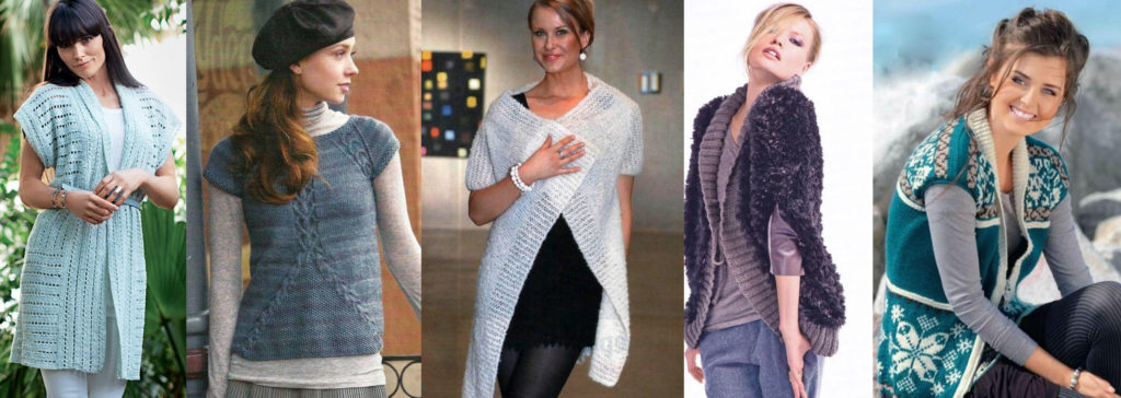 Knitted vests