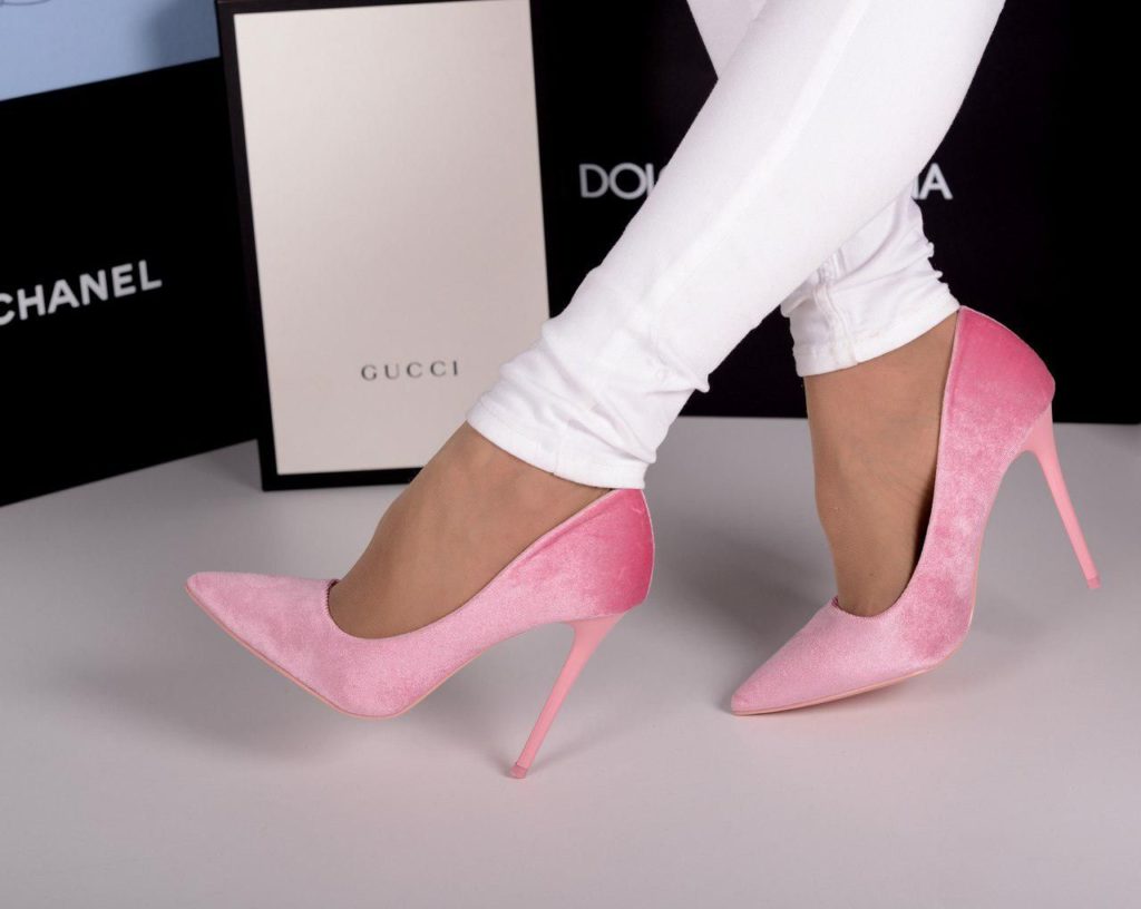 Roze schoenen