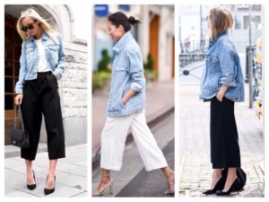 Pantalon en jean oversize