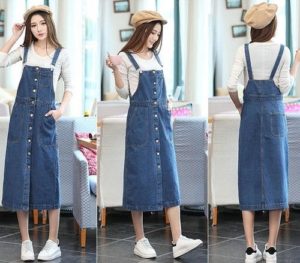 denim sundress