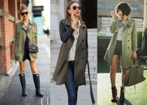 trenchcoat met jeans