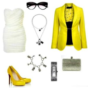 Conjunto noturno elegante