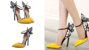 Dressy yellow shoes