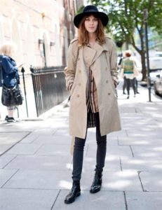 Chelsea with coat