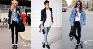 Oxfords mit Jeans und Hosen