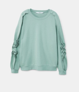 Let mint sweatshirt til kvinder