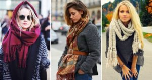 Idées modernes pour porter une écharpe avec un manteau