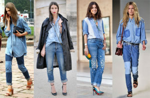 Scarpe e sandali per il denim