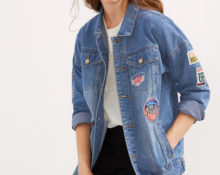 Pangbabaeng denim jacket