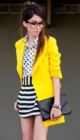 Yellow coat