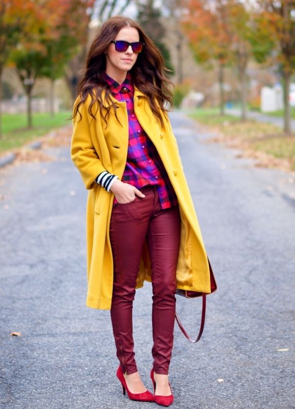 Yellow coat