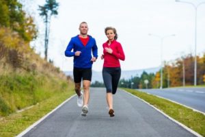 Laufschuhe heißen