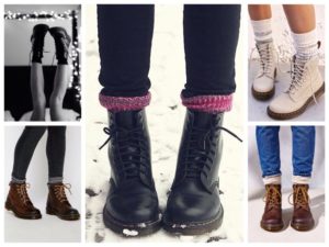 Stiefel und Socken – so kombinieren