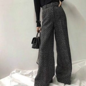 pantalones de tweed