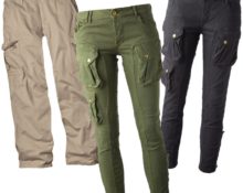 pantalones cargo para mujer y hombre