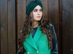 turban pour cheveux longs