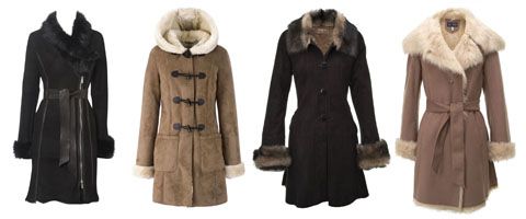 types of sheepskin coats