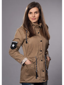 parka de entretiempo para mujer