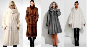 mga estilo ng mink coat